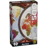 Quebra-cabeça 500 peças Mapa-Múndi