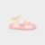 Sandália Infantil Bibi Baby Soft II Rosa de Sorvete