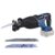 Serra Sabre a Bateria 18V GSA 185-LI com 2 Lâminas BOSCH