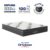 Colchão de Espuma D33 Ortobom Airtech Ortopillow 100 Casal 138cm