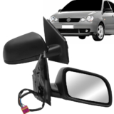Par Retrovisor Externo Polo 2002 2003 2004 2005 2006 2007 2008 2009 Elétrico