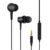 Fone de Ouvido Com Fio 1Hora 3.5mm Intra-Auricular Preto