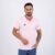 Polo Kappa Essential Sport Rosa Claro
