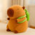 Brinquedo de Pelúcia Capivara Animal Boneca 23cm Engraçada Fofo Exclusivo Macio para Presentes