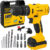 Parafusadeira Furadeira Com Impacto Profissional 12V PFV120I Bivolt + Broca Bits Maleta Vonder