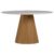 Mesa De Jantar 135×135 Cm Isis Com Vidro Ype Off White – New Ceval