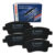 Kit 4 Pastilha Dianteira Original Bosch Versa March 1.0 1.6 2011 2012 2013 2014 2015 2016 á 2019