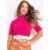 Blusa Malha Jacquard Rosa Quintess
