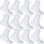 Kit Com 12 Pares de Meias Cano Longo Unissex Elastano Hoahi
