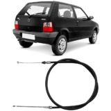 Cabo Freio 1395mm Fiat Uno 2004 A 2021 Traseiro Motorista