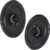 Par Alto Falantes 6 Pol Coaxial Tweeter Neodímio 320w Leson 4 Ohms Gol Palio Uno Mobi March Onix Up