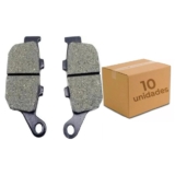 KIT 10 PASTILHAS BROS 150 BIZ 125 XRE300 SEM ABS TORNADO FALCON DIANTEIRA REVENDA ATACADO