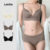 (Hot) Lovito Bralette Casual Liso Básico Para Mulheres LNE29182 (Multicolorido)