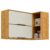 Armário Aéreo Cozinha de Canto Amélia 2 Portas 1 Prateleira Marrocos/Off White – Pnr Móveis