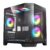 Gabinete Gamer Acegeek Vista, Mid-Tower, Lateral de Vidro, Preto, AG-VISTA-BK