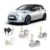 Lâmpadas Ultra Led Citroen Ds3 20000lm Alto Baixo e Milha + Pingo Led