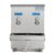 Bebedouro Purificador Industrial Blue Bancada 2 Torneiras Natural E Gelada 10L 2T Inox 220V