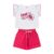 Conjunto Infantil Feminino Amor De Morangos