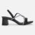 Sandalia Dakota Salto Grosso Bloco Conforto Feminina Strass Original