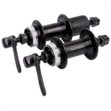 PAR CUBO SHIMANO QC300 32 FUROS P/ CENTER LOCK C/BLOCAGEM – 8V / 9V / 10V COMPATÍVEL COM 11V (MTB) – ESFERAS