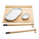 8 Peças para Sushi Wolff de Bambu Tsuru