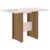 Mesa De Jantar Milano 108cm Carvalho Off White – Poliman