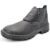 Botina De Segurança Biqueira de PVC Cartom CA17137 Couro – Preto