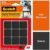 Protetor ANTI Deslizante Quadrado G 30MM X 30MM X 3,5MM com 9 SCOTCH 3M