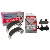 KIT PATIM FREIO + PASTILHA TWISTER HONDA CBX250 2001 2002 2003 2004 2005 2006 2007 2008 DIAFRAG