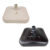Base para Guarda-Sol/Ombrelone 18kg Água/Areia Alça Transporte – Preto/Branco – Bel