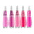 Kit 5 Esmalte A Cor da Moda Rosa Clássico Manicure Impala