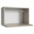 Armário Aéreo 60 cm Nicho para Microondas/Forno Elétrico Crema Nice Madesa