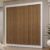 Guarda-Roupa Casal 3 Portas de Correr Branco/Rustic Sublime Madesa