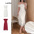 Lovito Vestido Elegante Vestido De Malha Lisa Contrastante Para Mulheres L87ED310 (Multicolorido)