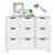 Nicho Organizador 9 Gavetas Branco Brilho – Qmovi