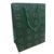 Sacola de Papel para Presente Quadrados Almofadados – Verde – 32x26x12cm – 1 unidade – Rizzo