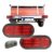 Par Lanterna Traseira  Luz Placa 18 Led’s Para Carretinha Reboque Trailer Lanterna Traseira Full Led