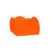 Porta Forminha – Laranja – 3,5×3,5×2,5cm – 50 unidades – Regina – Rizzo