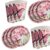 Kit Festa JARDIM ENCANTADO BORBOLETAS 8 Pratos + 8 Copos Descartável 200 Ml Papel – FESTCOLOR