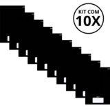 Kit Com 10 Caderno Brochura 96 Fls Pautado Capa Dura – Stiff
