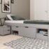 Scarpin Tanara Em Couro de Salto Bloco Feminino T9521