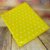 10~50 TOALHAS P/ MESA FESTA POA AMARELO/BRANCO BOPP PEROLA  78X78 INOVE