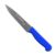 Faca de Carne Para Refile de Mesa Lâmina Triangular Estreita 6” Com Cabo Azul (BKL302-6) – Starrett