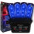 Kit Strobo Automotivo 4 Faróis Azul Urban + Central Zendel