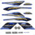 Kit Adesivos Para Yamaha Fazer 150 SED YS 2016 Moto Azul