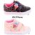 Kit 2 Pares Tênis Infantil Feminino Sorvetinho FanClub – Off White e Preto