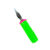Inflador a Ar Manual para Balão – Verde – 1 unidade – Rizzo