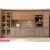 Cozinha Completa Botanic 8 Peças (2 Armários + 2 Balcões + 3 Paneleiros + 1 Complemento) s/Pia M646 Nogueira/Fendi – Kappesberg