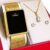 Relógio Champion Feminino Dourado Digital LED Original com garantia de 1 ano acompanha colar e brincos