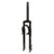 Garfo Suspensão Aro 26 aco 25.4 ahead set 28.6 vbrake/disc brake preto Paco